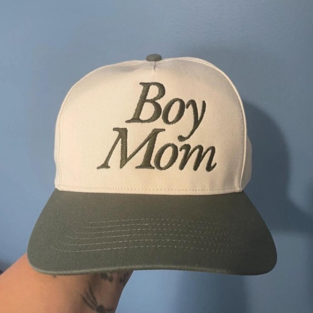 Boy Mom Two-Tone Cap